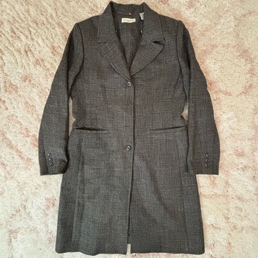 Amanda Smith Charcoal Coat